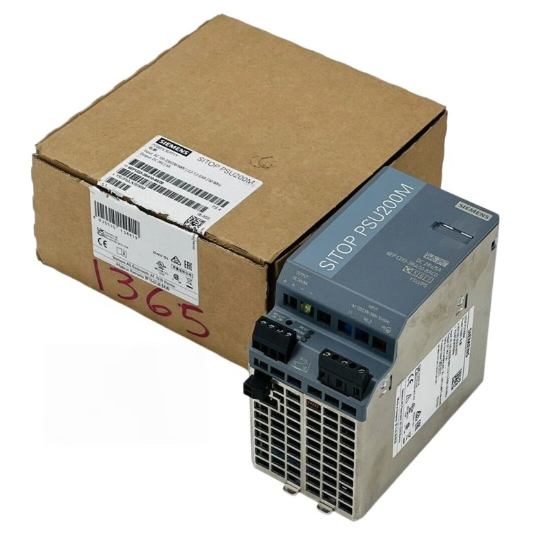 SIEMENS 6EP1333-3BA10-8AC0 Power Supply 24VDC 5A 120W