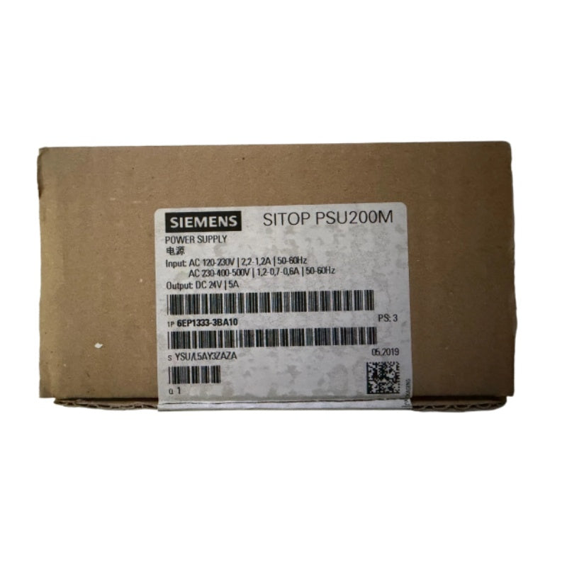 SIEMENS 6EP1333-3BA10-8AC0 Power Supply 24VDC 5A 120W
