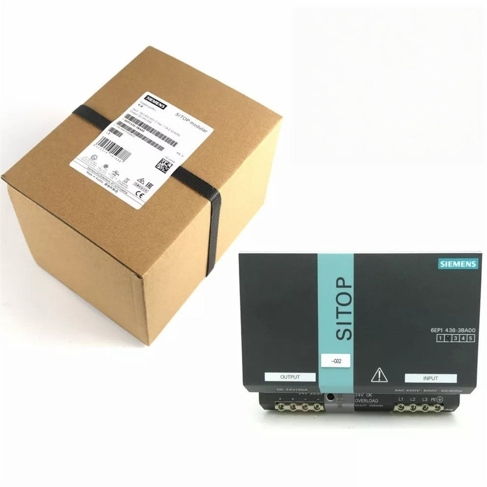 SIEMENS 6EP1436-3BA00 Power Supply 400-500VAC 24VDC 20A
