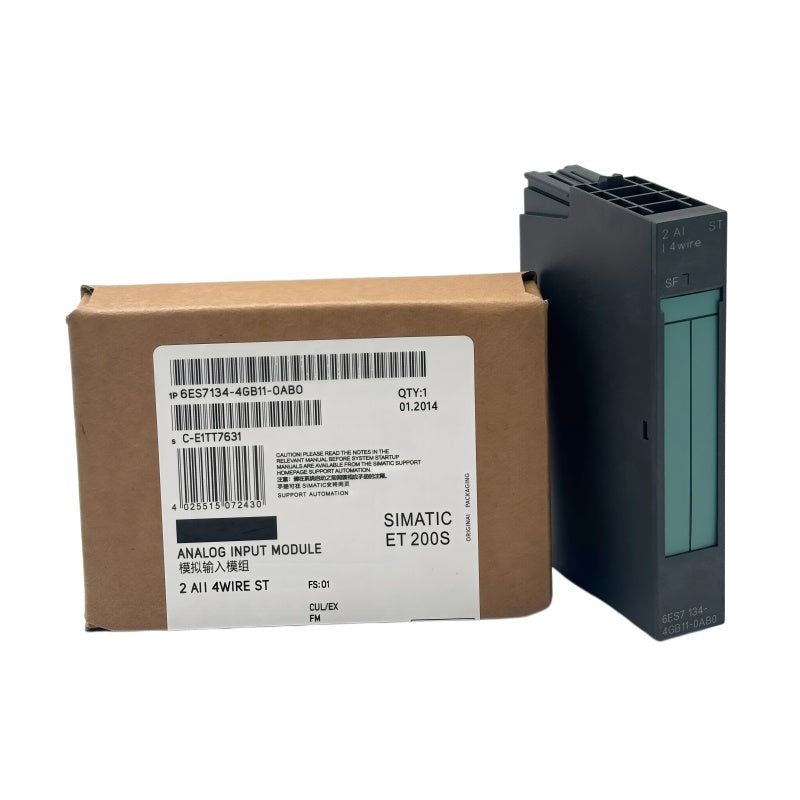 SIEMENS 6ES7134-4GB11-0AB0 ET 200S Analog Input Module 2AI 4-20mA