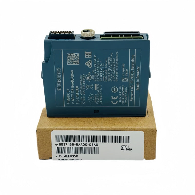 SIEMENS 6ES7138-6AA00-0BA0 TM Count 1x24V Counting Module 24VDC 800kHz
