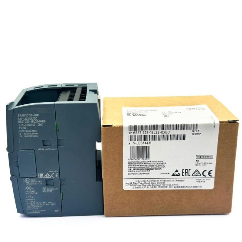 SIEMENS 6ES7223-1BL32-0XB0 PLC Module 24VDC 16 DI 16 DO