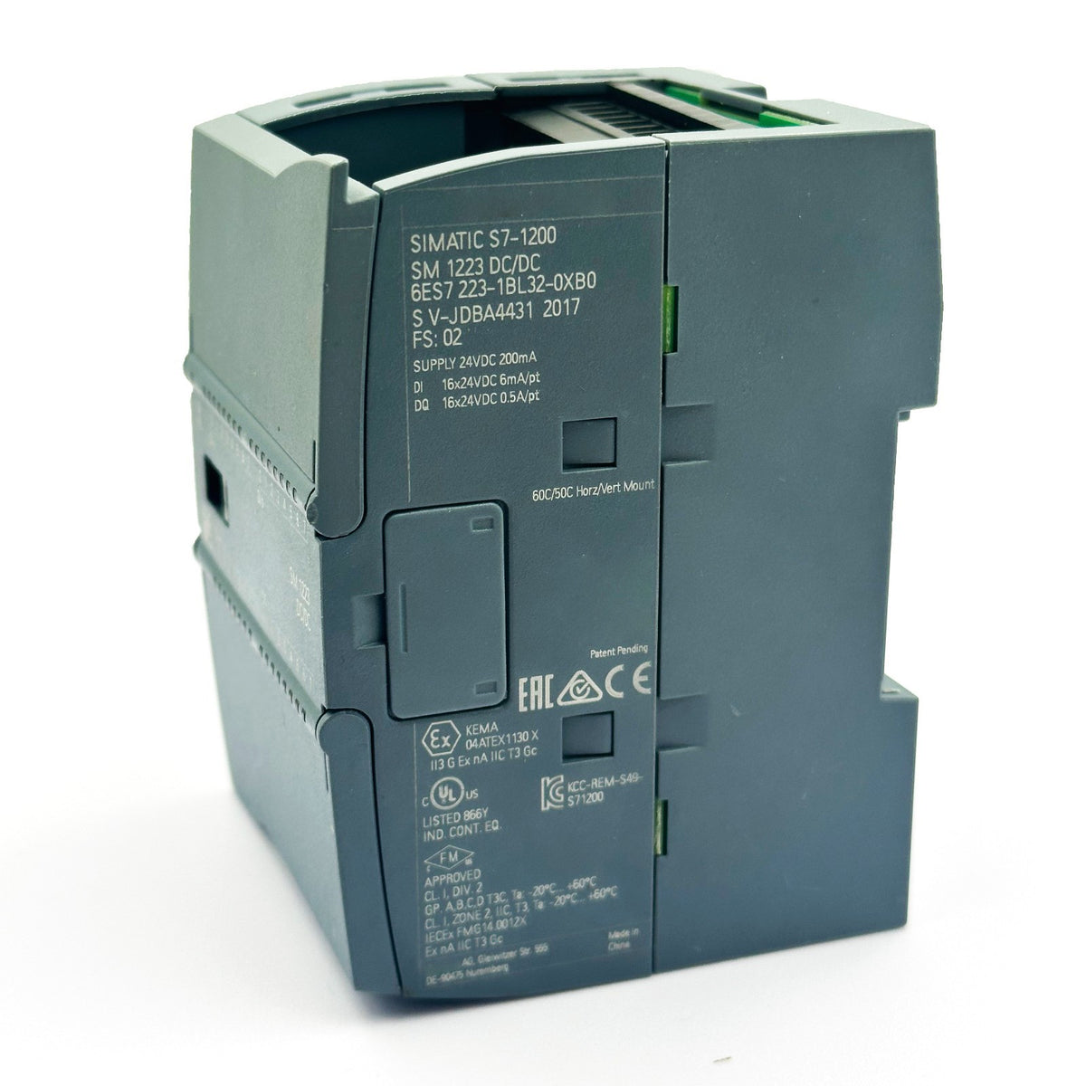 SIEMENS 6ES7223-1BL32-0XB0 PLC Module 24VDC 16 DI 16 DO