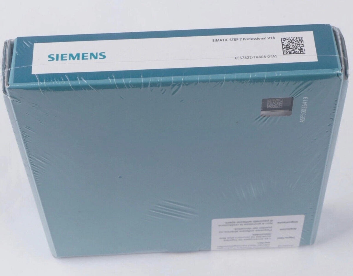 SIEMENS 6ES7822-1AA08-0YA5 System Software/Module STEP 7 Professional V18