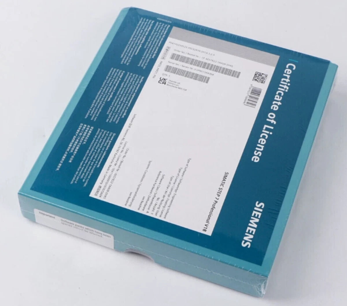 SIEMENS 6ES7822-1AA08-0YA5 System Software/Module STEP 7 Professional V18