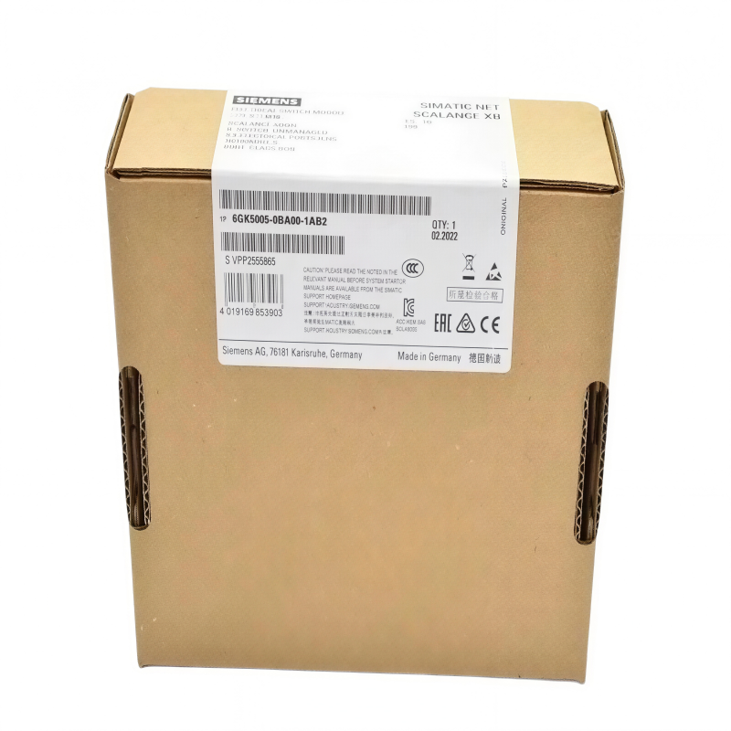 SIEMENS 6GK5005-0BA00-1AB2 SCALANCE XB005 Ethernet Switch 5-Port 10/100Mbps