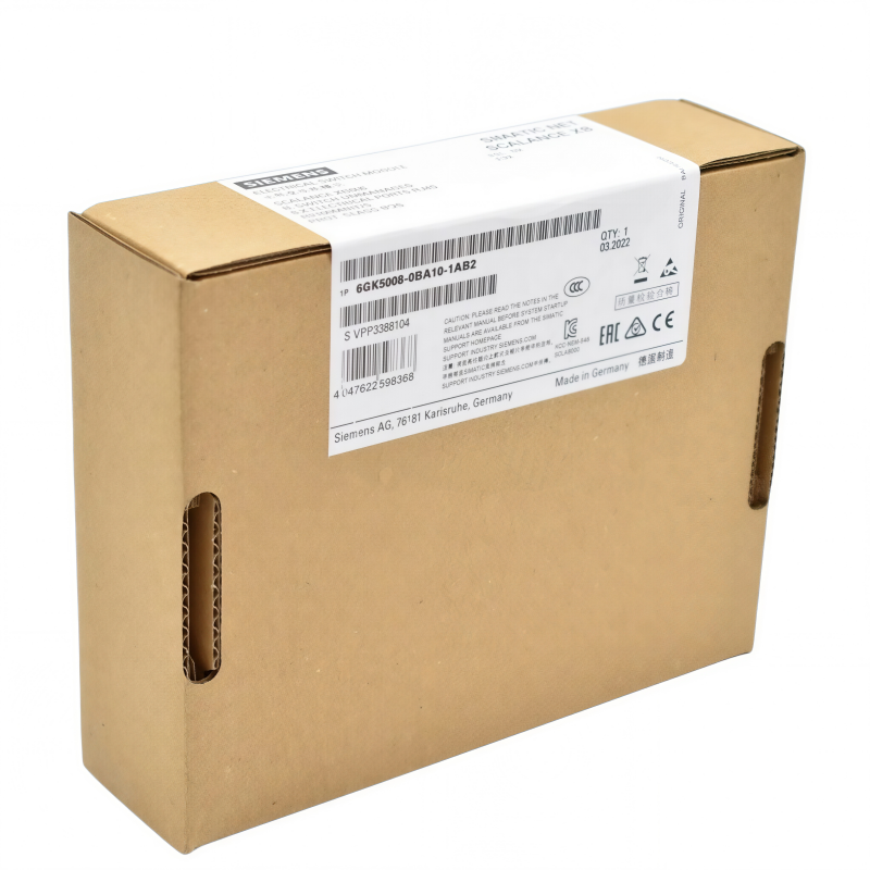 SIEMENS 6GK5008-0BA10-1AB2 SCALANCE XB008 Ethernet Switch 8-Port 10/100Mbps