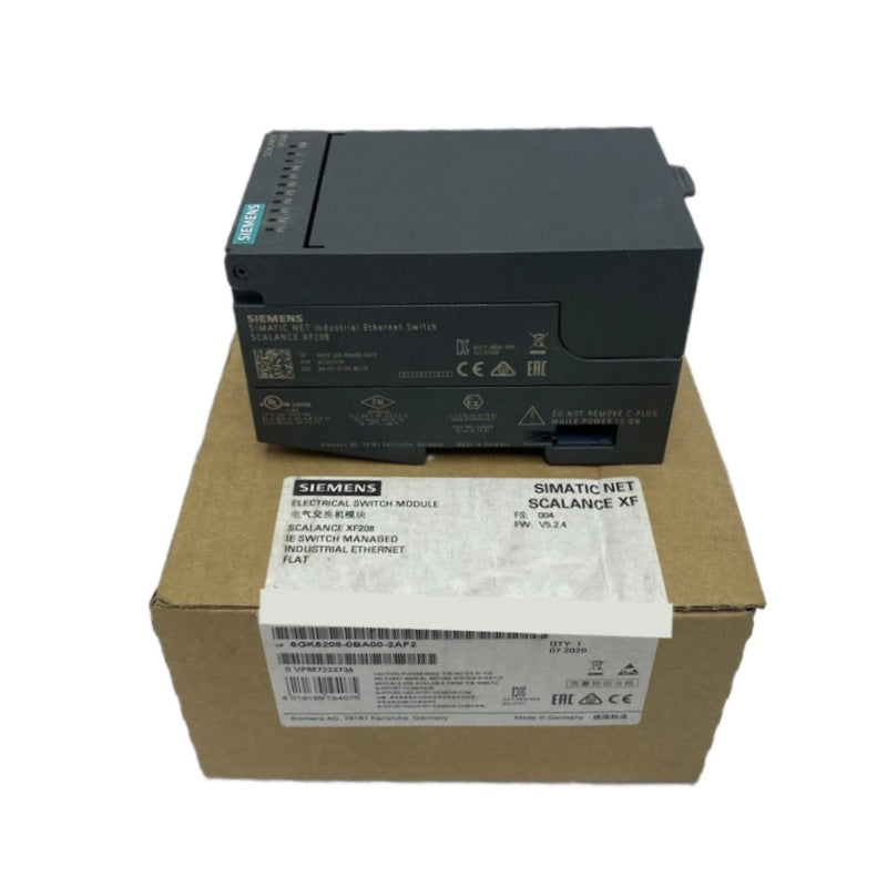 SIEMENS 6GK5208-0BA00-2AF2 Ethernet Switch 8x RJ45 10/100Mbps