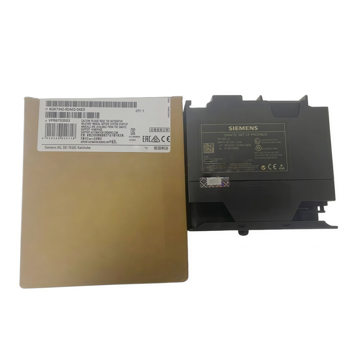 SIEMENS 6GK7342-5DA02-0XE0 Communication Processor CP 342-5 PROFIBUS DP