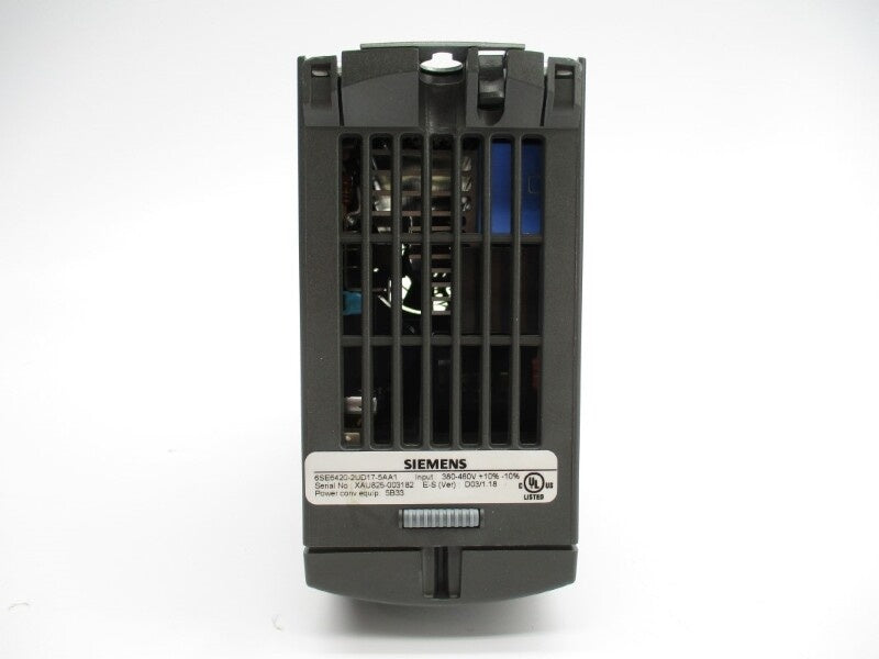 SIEMENS 6SE6420-2UD17-5AA1 Variable Frequency Drive 0.75kW 380-480V 3-Phase