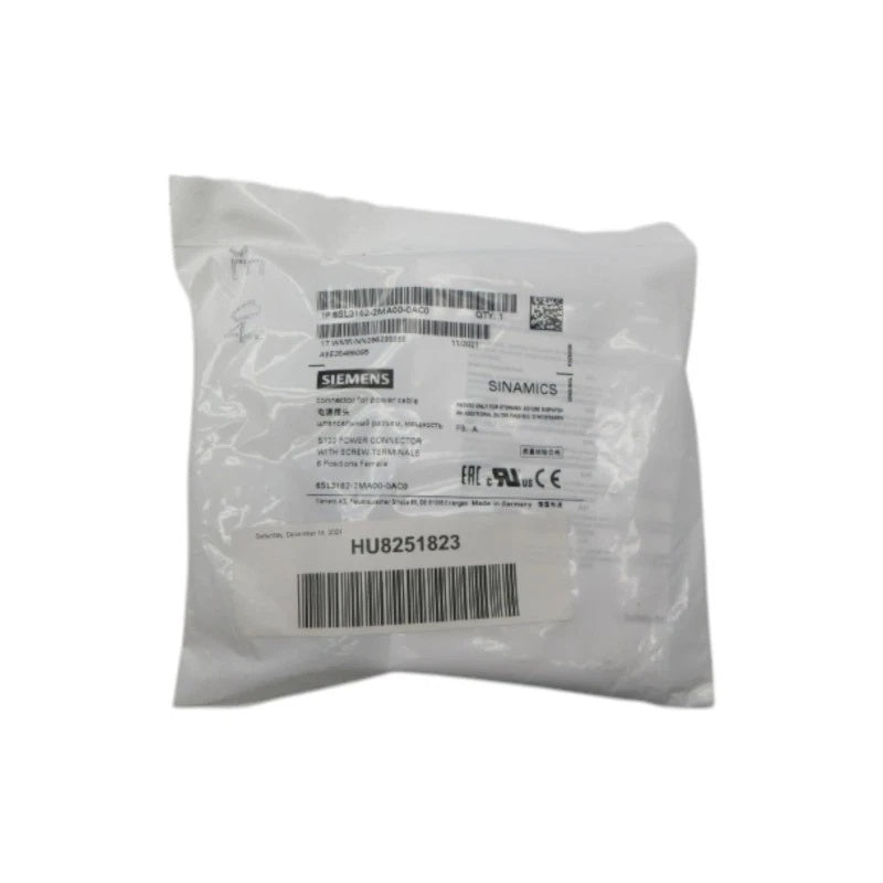 SIEMENS 6SL3162-2MA00-0AC0 Power Connector Screw Terminals 3-30 A