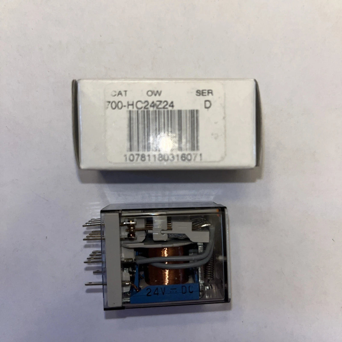 Allen-Bradley 700-HC24Z24 General Purpose Relay 4PDT 7A 24V DC