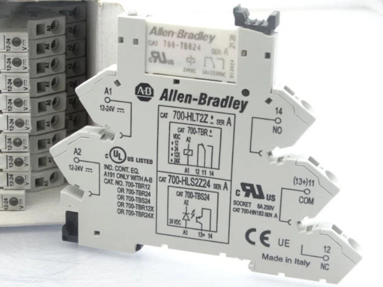 Allen-Bradley 700-HLT2Z24 Relay 24V DC SPDT 6A Spring Clamp