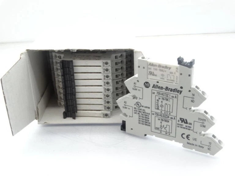 Allen-Bradley 700-HLT2Z24 Relay 24V DC SPDT 6A Spring Clamp