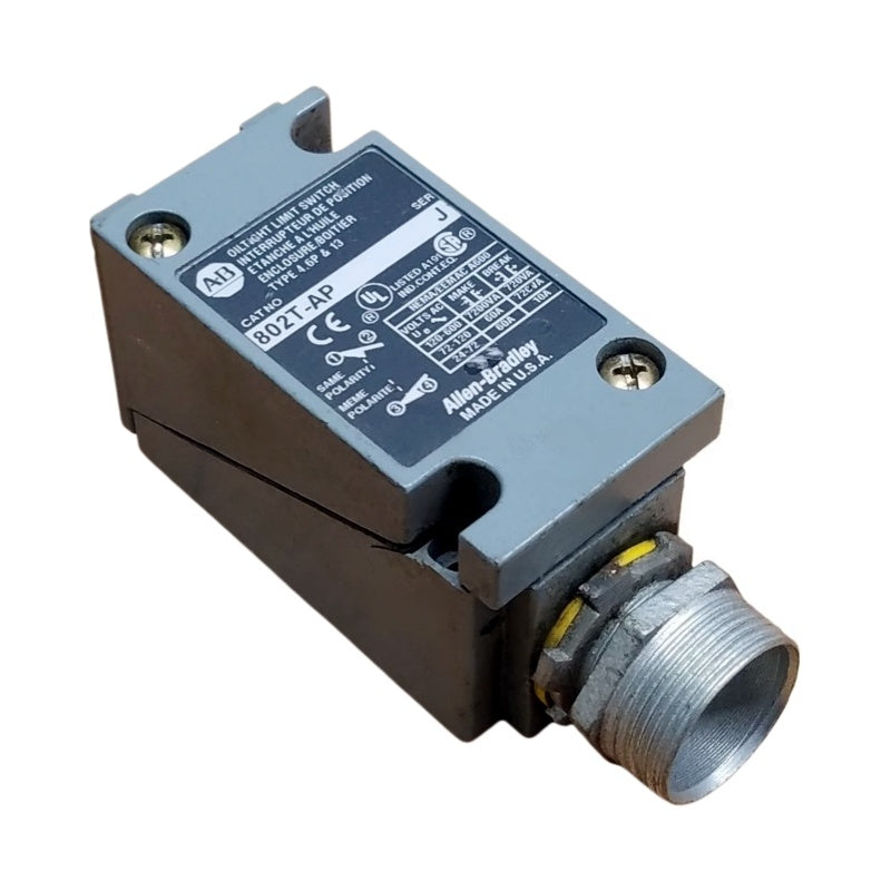 Allen-Bradley 802T-AP Plug-In 2-Circuit Oiltight Limit Switch
