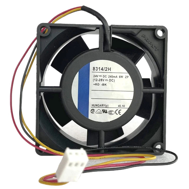 Ebmpapst 8314/2H Axial Fan 24VDC 7W 5000 rpm