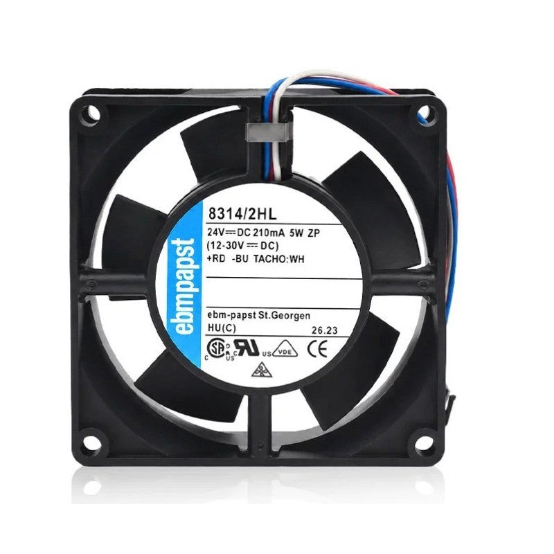 Ebmpapst 8314/2HL Axial Fan 24VDC 80x80x32mm