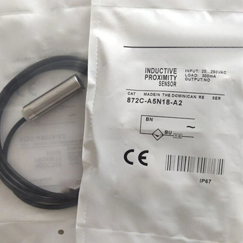 Allen-Bradley 872C-A5N18-A2 Proximity Sensor 5mm 20-250VAC 2-Wire