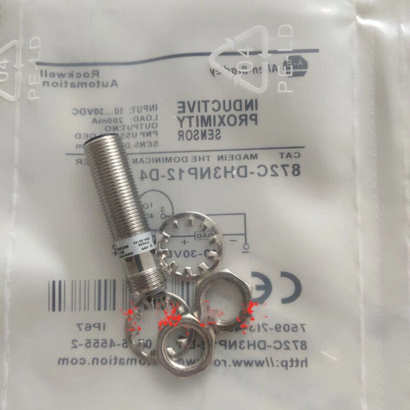 Allen-Bradley 872C-DH3NP12-D4 Proximity Sensor 3mm 10-30VDC PNP NO