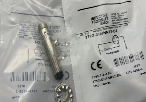 Allen-Bradley 872C-DH4NN12-D4 Proximity Sensor 4mm 10-30VDC NPN NO