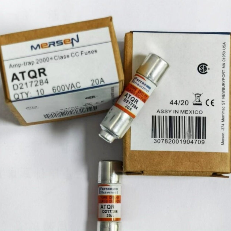 Ferraz Shawmut ATQR-2 ATQR2 2A 600V TIME DELAY Fuse Industrial Supplier