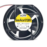 Sanyo Denki 9WE5724K505 DC Axial Fan 24V 1.3A 172x150x51mm