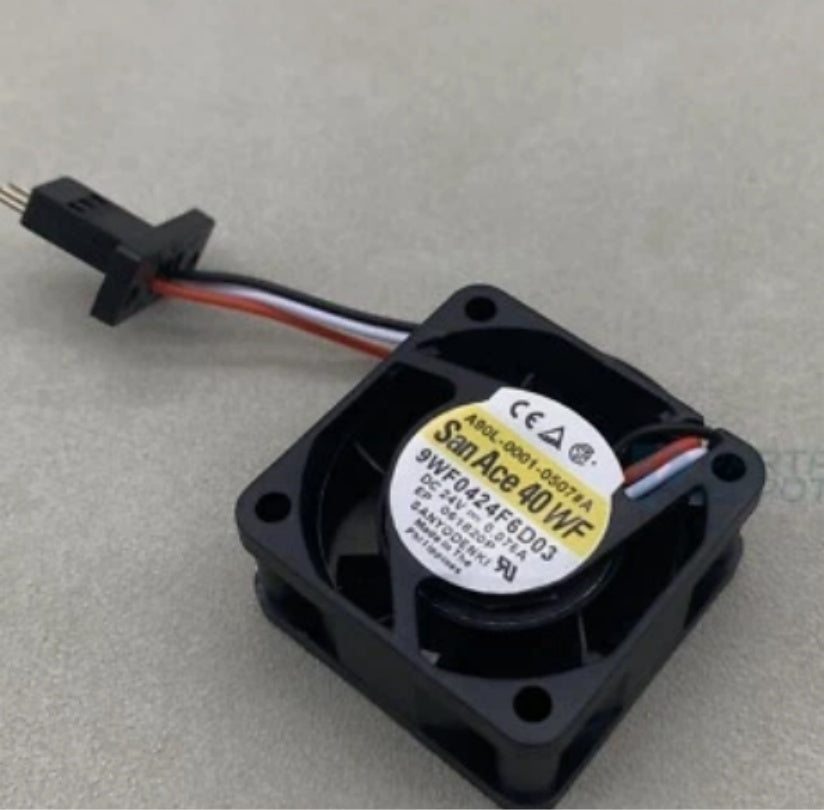 Sanyo Denki 9WF0424F6D03 DC Axial Fan 24V 1.8W 40x40x20mm