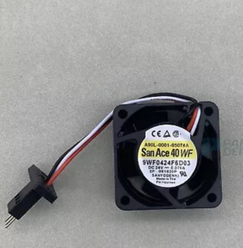 Sanyo Denki 9WF0424F6D03 DC Axial Fan 24V 1.8W 40x40x20mm