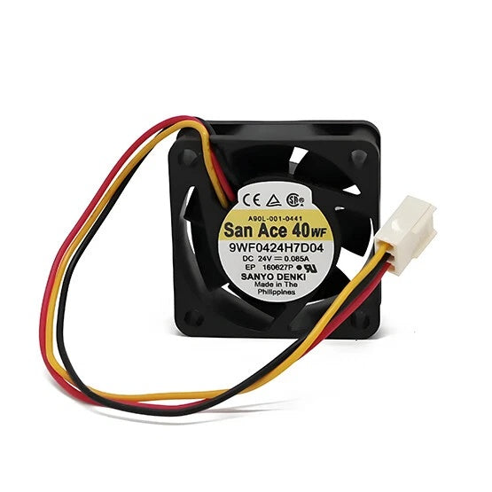 Sanyo Denki 9WF0424H7D04 DC Axial Fan 24V 0.085A 40x40x20mm