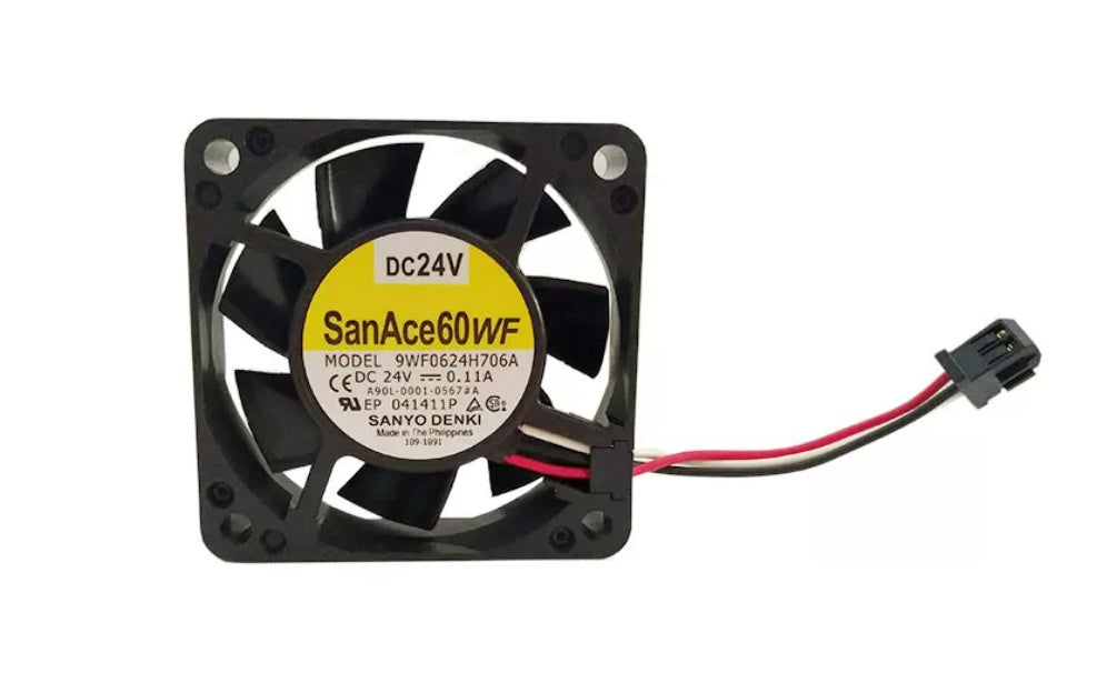 Sanyo Denki 9WF0624H706A DC Axial Cooling Fan 24V 60x60x15mm