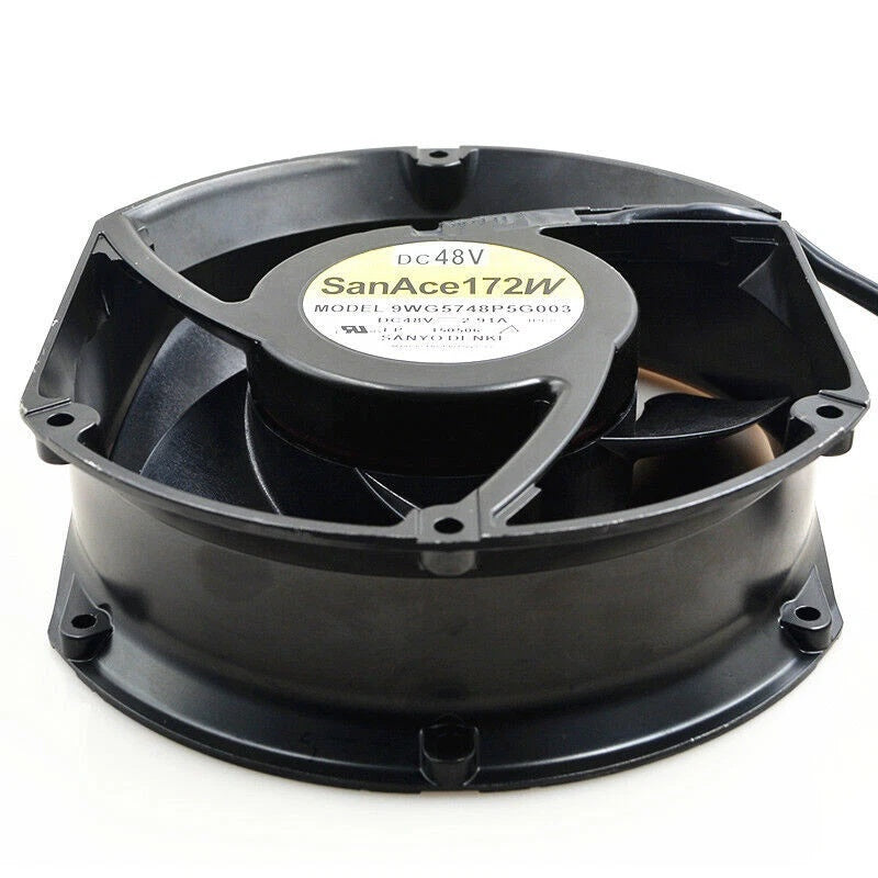 Sanyo Denki 9WG5748P5G003 DC Axial Fan 48V 2.91A 172x150x51mm