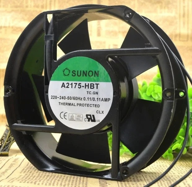 SUNON A2175-HBT AC Axial Fan 220-240VAC 50/60Hz