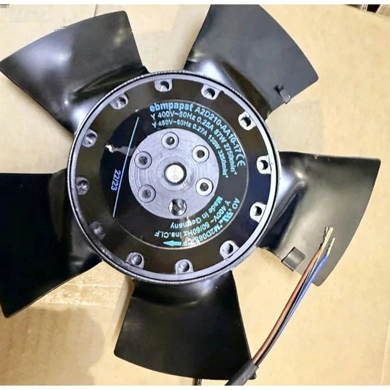Ebmpapst A2D210-AA10-17 AC Centrifugal Fan 230VAC 115W