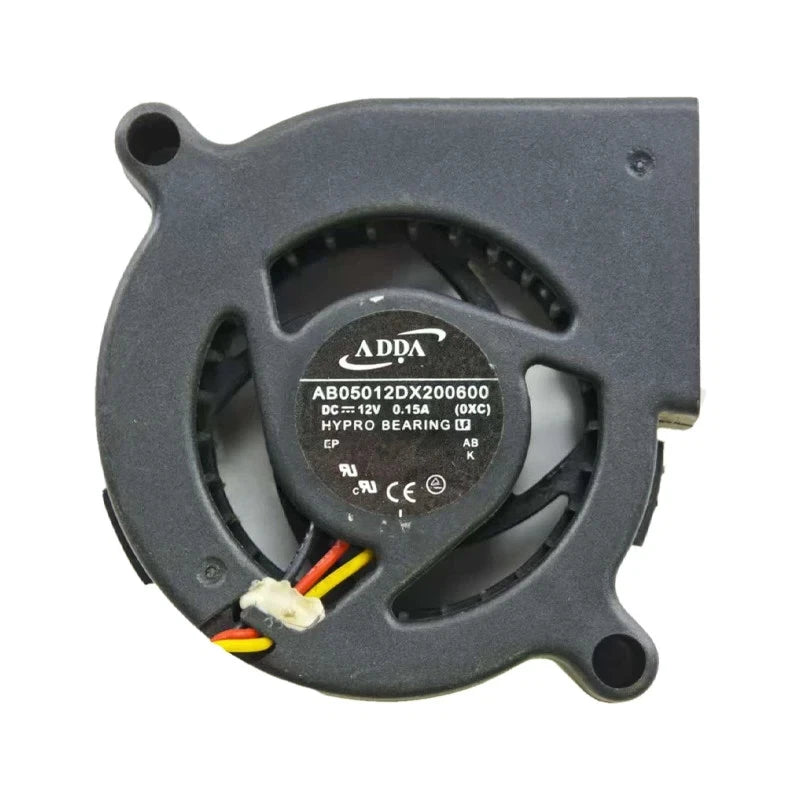 ADDA AB05012DX200600 DC Blower Fan 12VDC 50x50x20mm 0.15A