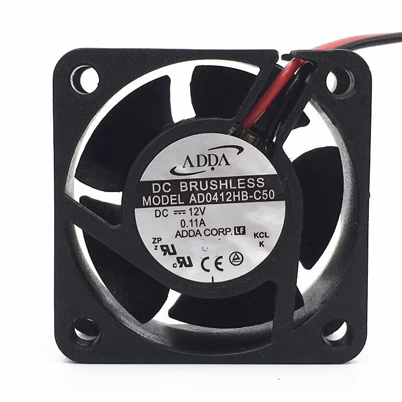 ADDA AD0412HB-C50 DC Axial Fan 12VDC 40x40x20mm 8.8CFM