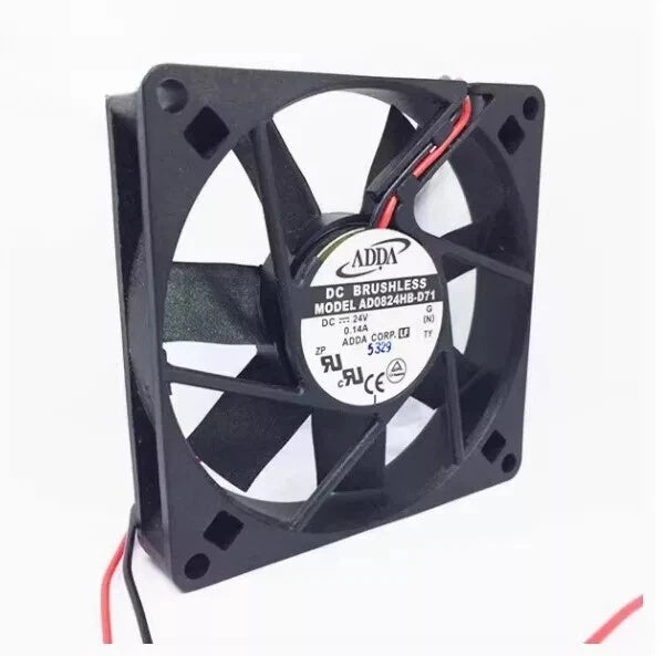 ADDA AD0824HB-D71 DC Axial Fan 24VDC 80mm Cooling fan