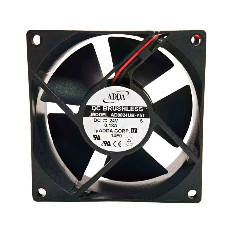 ADDA AD0824UB-Y51 DC Axial Fan 24VDC 80x80x32mm 4200RPM