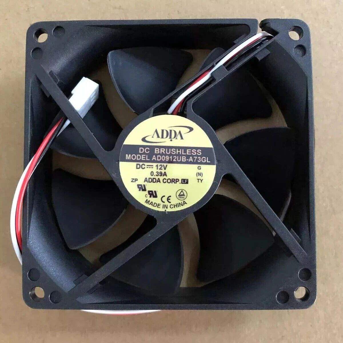 ADDA AD0912UB-A73GL DC Axial Fan 12VDC 92mm Cooling fan
