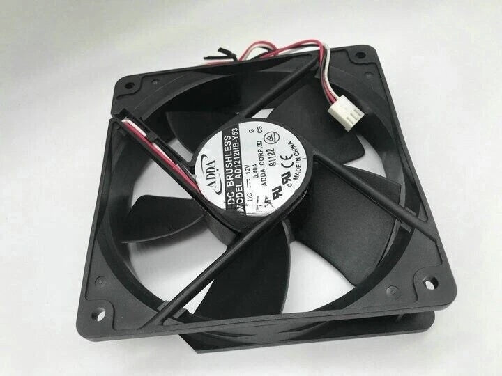 ADDA AD1212HB-Y53 DC Axial Fan 12VDC 120x120x32mm 108CFM