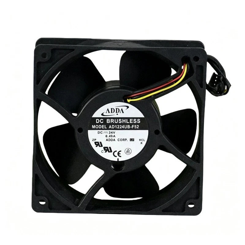 ADDA AD1224UB-F52 DC Axial Fan 24VDC 120x120x38mm 122CFM