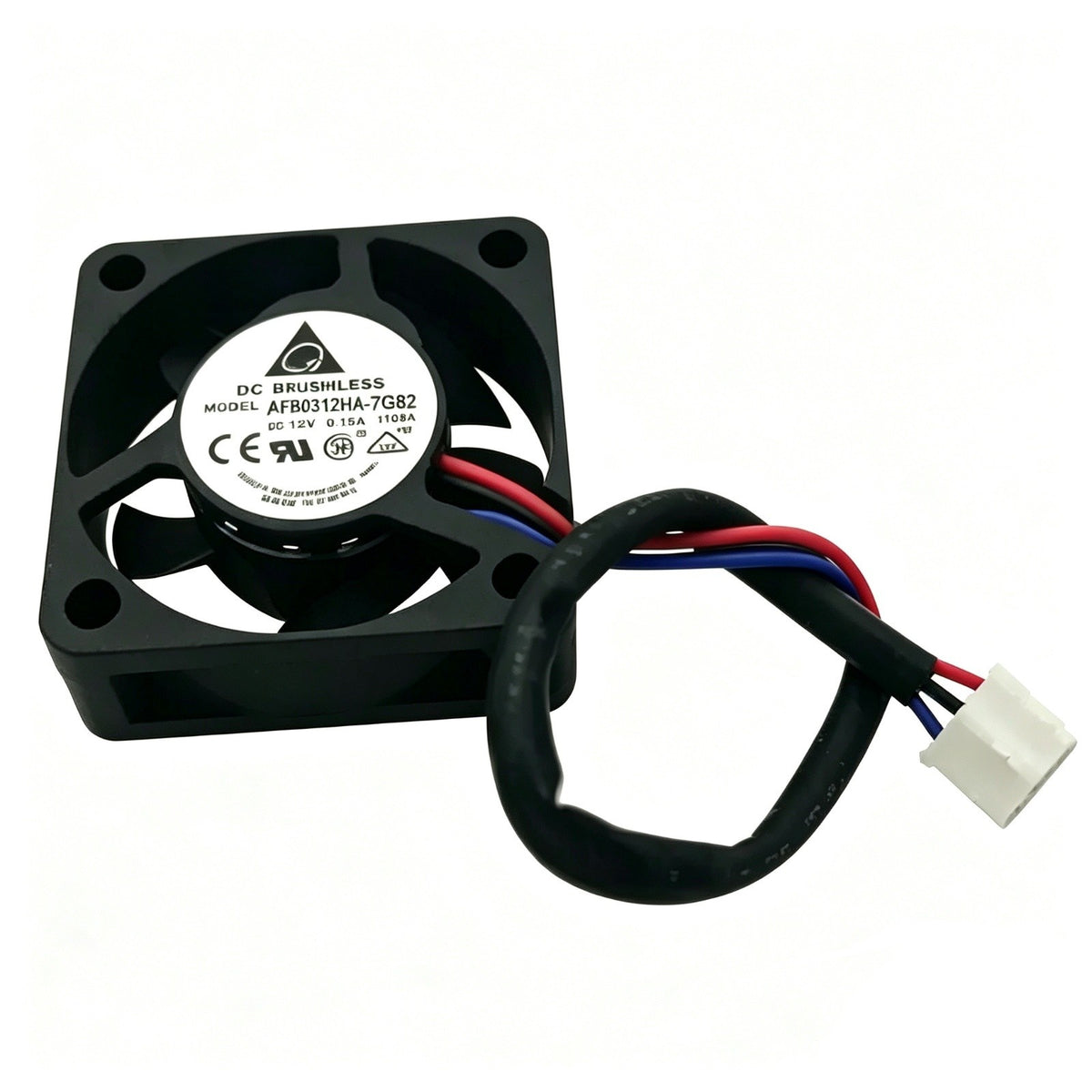 Delta Electronics AFB0312HA-7G82 DC Axial Fan 12VDC 30x30x10mm 0.15A