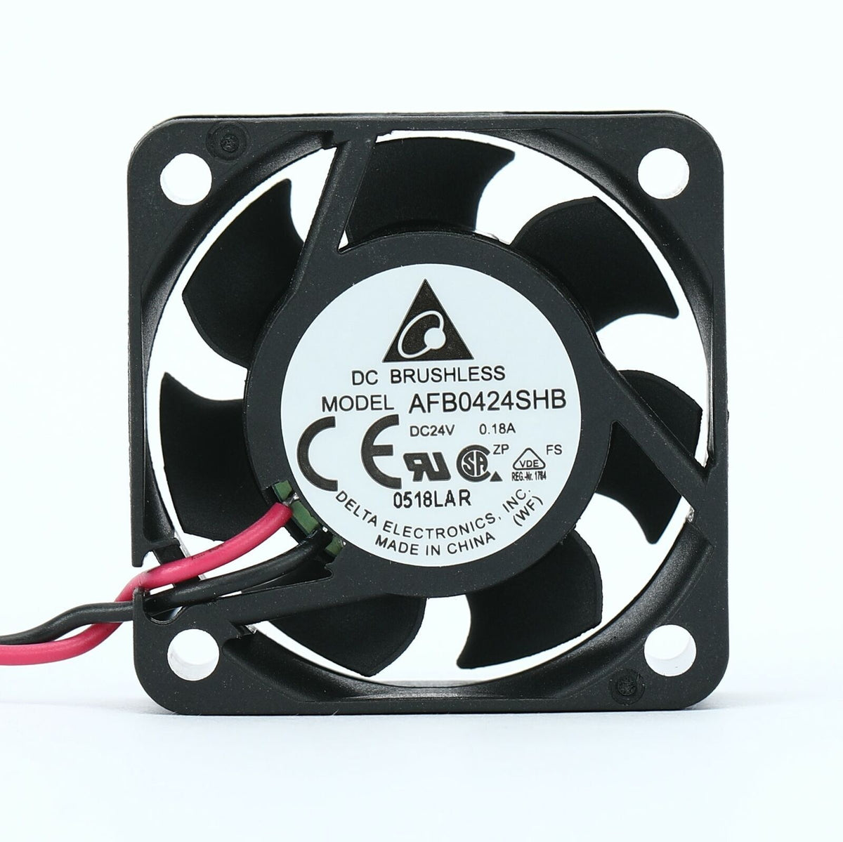 Delta Electronics AFB0424SHB DC Axial Fan 24VDC 40x40x15mm 11000RPM