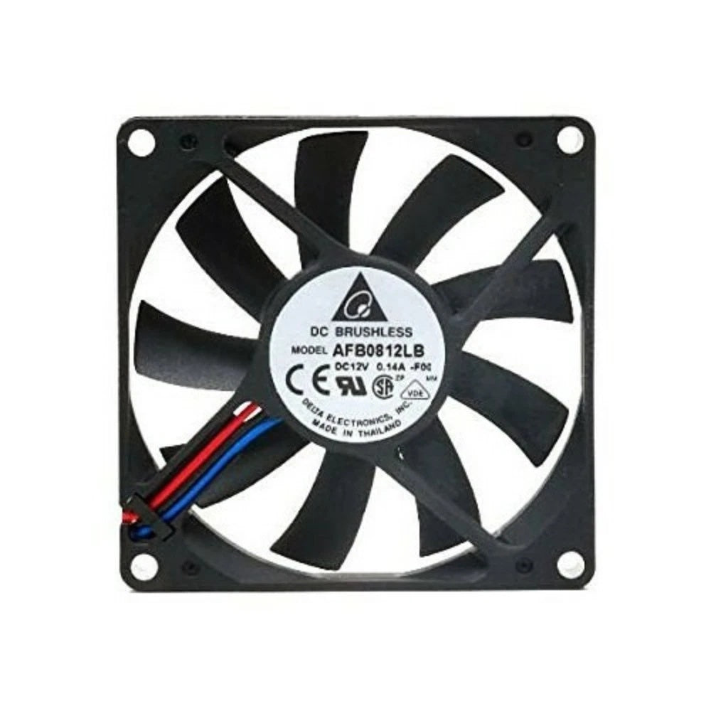 Delta Electronics AFB0812LB DC Axial Fan 12VDC 80x80x15mm 24.72CFM