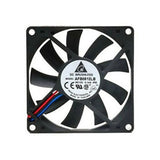 Delta Electronics AFB0812LB DC Axial Fan 12VDC 80x80x15mm 24.72CFM