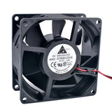 Delta Electronics AFB0812SHE DC Axial Fan 12VDC 80x80x38mm 72.76CFM