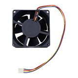 Delta Electronics AFB0812SHE DC Axial Fan 12VDC 80x80x38mm 72.76CFM