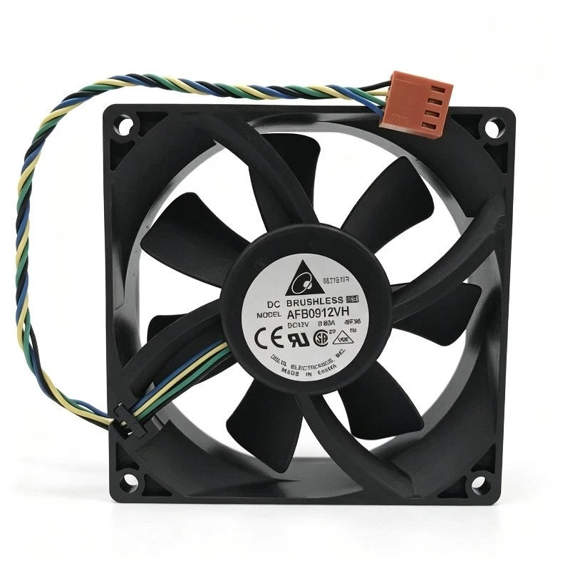 Delta Electronics AFB0912VH DC Axial Fan 12VDC 92x92x25.4mm 67.8CFM
