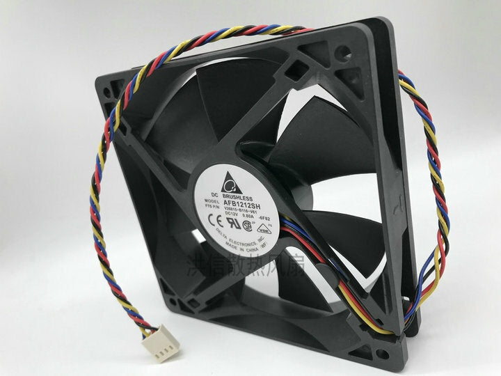 Delta Electronics AFB1212SH DC Axial Fan 12VDC 120x120x25.4mm 113.11CFM