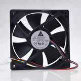 Delta Electronics AFB1212VH DC Axial Fan 12VDC 120x120x25.4mm 103.75CFM