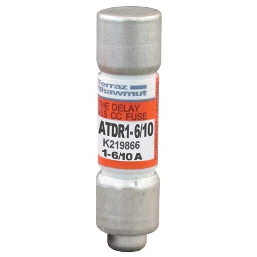 Ferraz ATDR-1-6/10 Class CC Time-Delay Fuse 1.6A 600VAC